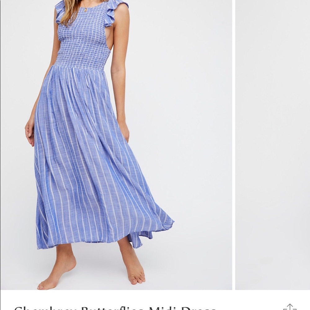 Free People denim style dress